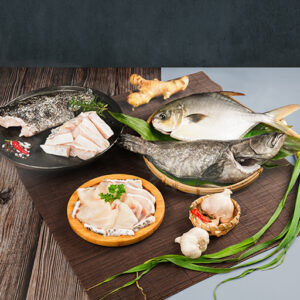 鑽石水龍虎斑・極鮮澎湃箱 (含5種產品共5件、免運)