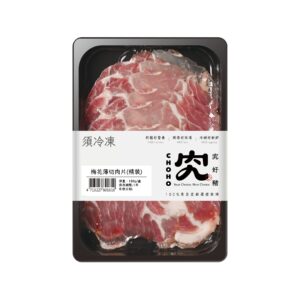 究好豬-梅花薄切肉片(精裝)180g